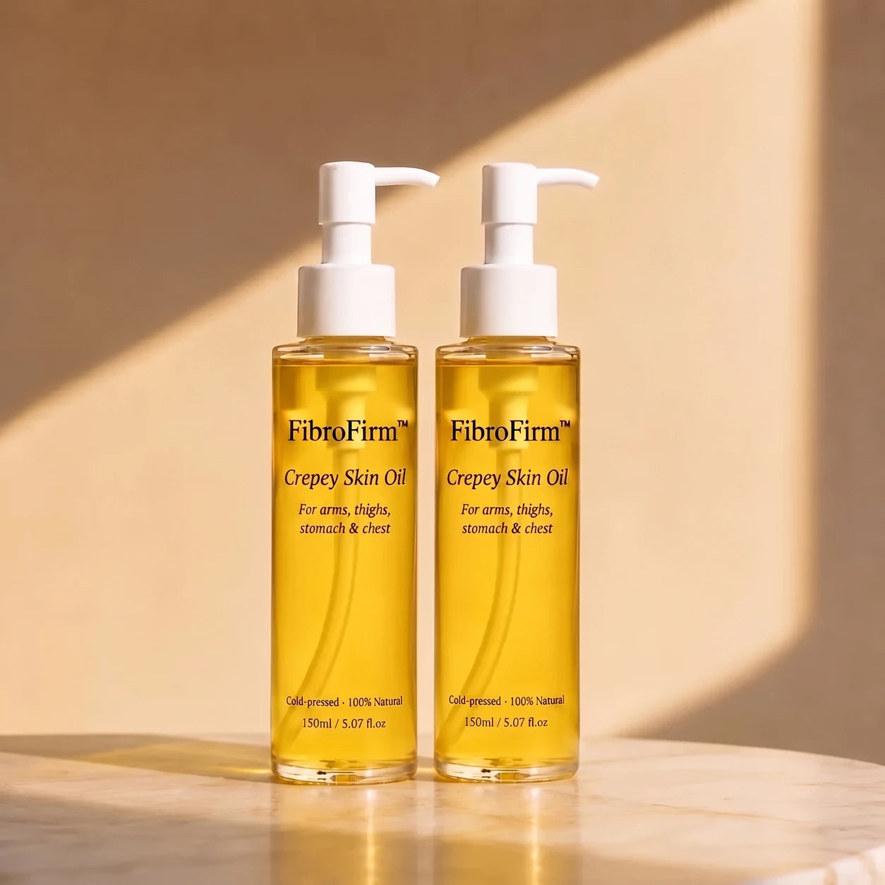 FibroFirm Crepey Skin Oil - 2 bottles