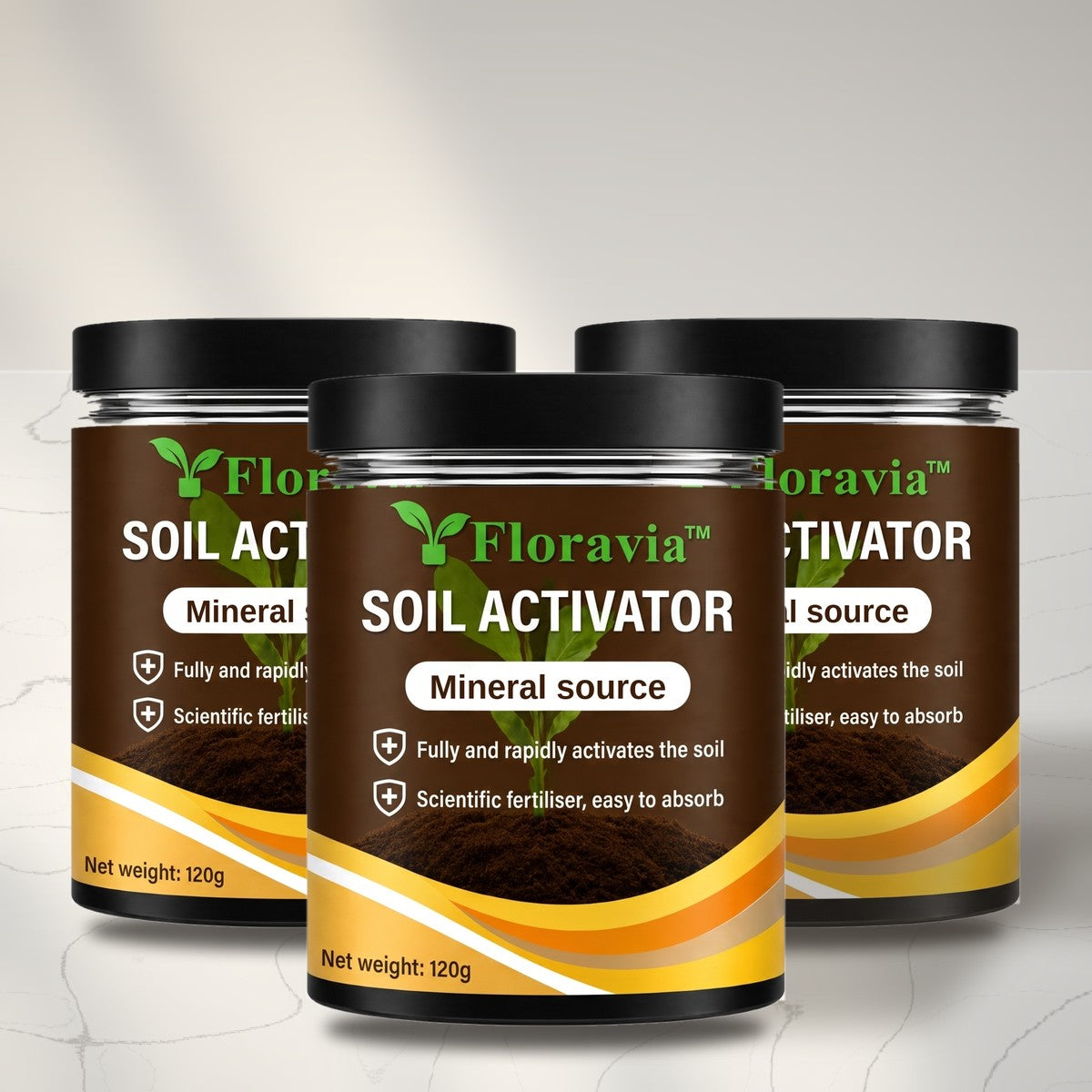 3x Floravia™ Soil Activator