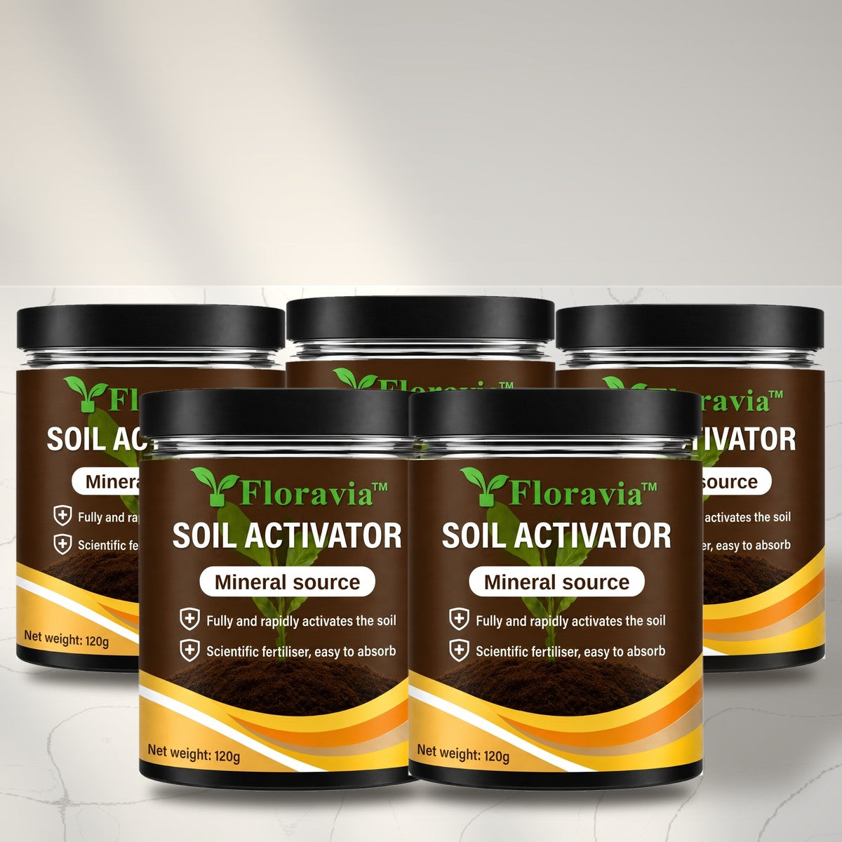 5x Floravia™ Soil Activator